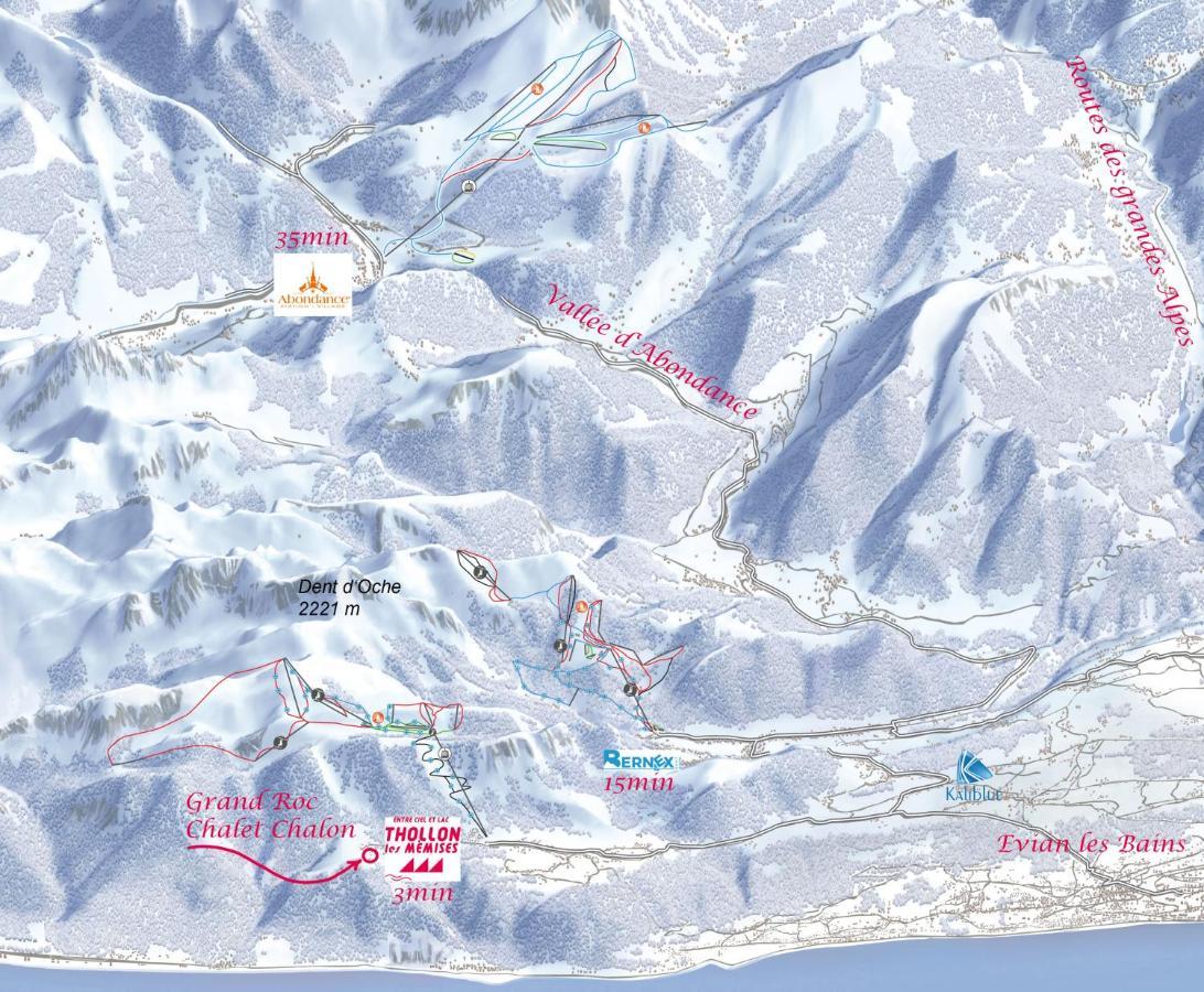 Meillerie Chalet Chalon מראה חיצוני תמונה